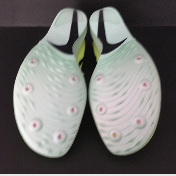 NWOB Nike Zoomx Dragonfly Track Spike Shoes Volt Mint Mesh Lightweight Men - Picture 15 of 15